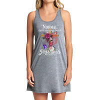 Normal Isn't Coming Back But Jesus Is Revelation 14 Costume Tank Dress | Artistshot