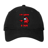 I'm With A Sus 2 Adjustable Cap | Artistshot