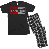 Vintage Champion T-shirt Men's T-shirt Pajama Set | Artistshot