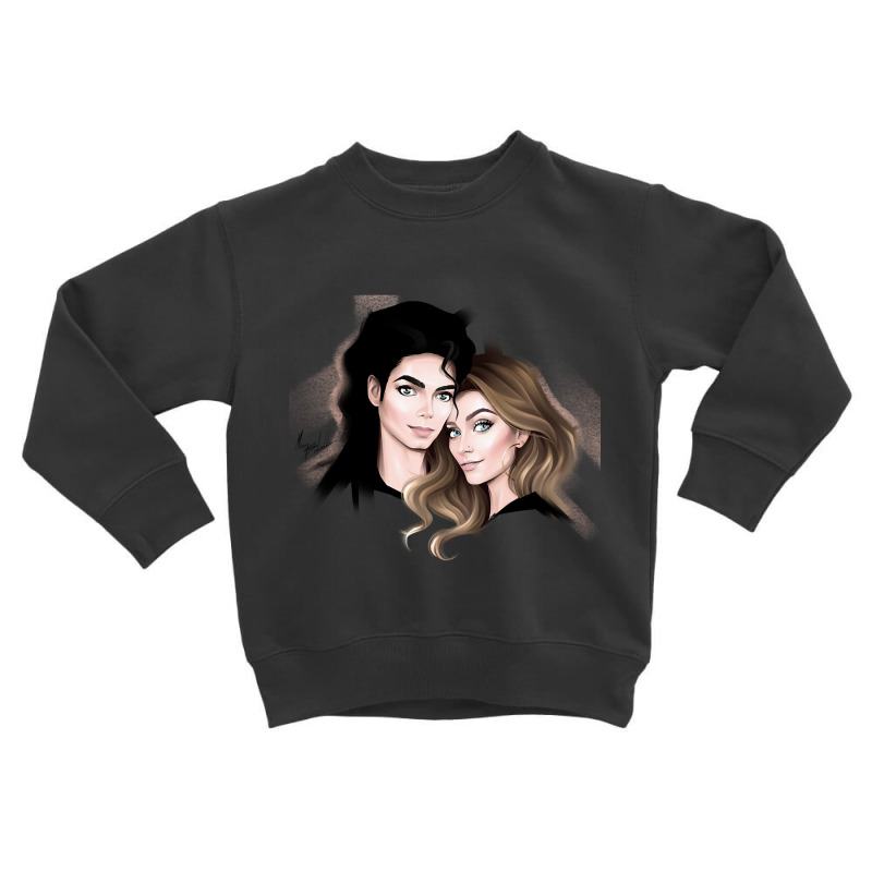 Michael Jackson And Paris Toddler Sweatshirt by Konlasa6638 | Artistshot