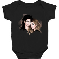 Michael Jackson And Paris Baby Bodysuit | Artistshot