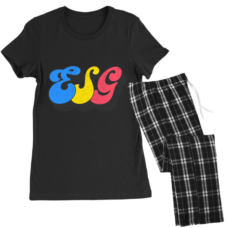 Esg ………… Original Fan Art Design Women's Pajamas Set by Hayward Michel | Artistshot