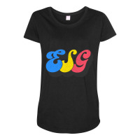 Esg ………… Original Fan Art Design Maternity Scoop Neck T-shirt | Artistshot