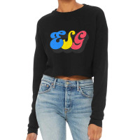 Esg ………… Original Fan Art Design Cropped Sweater | Artistshot