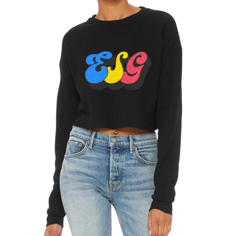 Esg ………… Original Fan Art Design Cropped Sweater by Hayward Michel | Artistshot