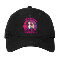 Womens I'm The Original Since 1974 Limited Edition Cool Style Retro Ra Adjustable Cap | Artistshot