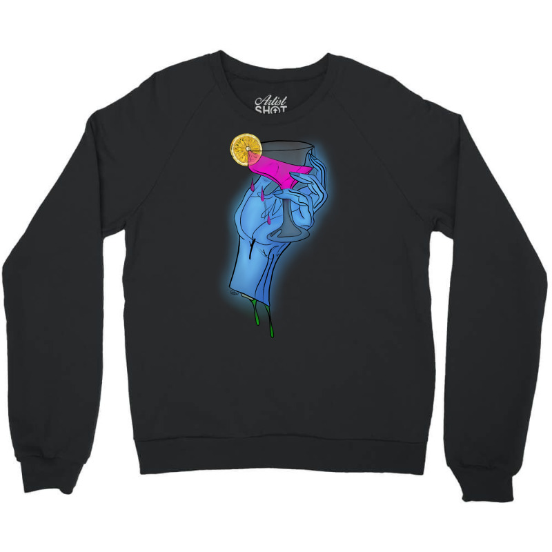 Ghoulish Libations Crewneck Sweatshirt by Quick Scully | Artistshot