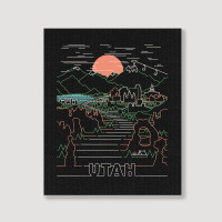 Utah Art  Salt Lake City Ut, Delicate Arch, Bryce, And Zion Portrait Canvas Print | Artistshot