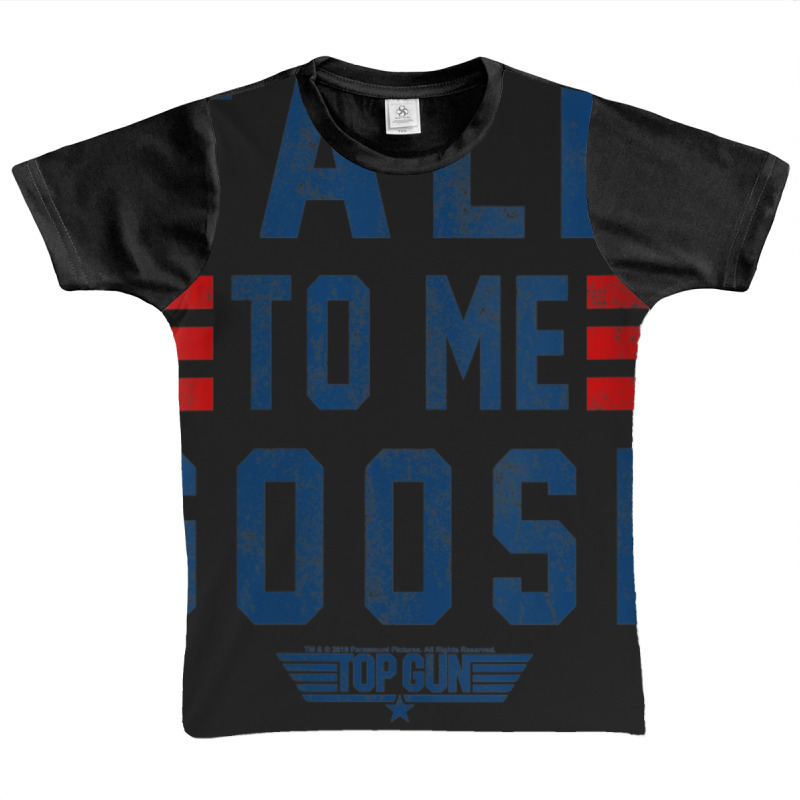 Womens Top Gun Talk To Me Goose Bold Text Stack V-neck Graphic Youth T-shirt by cm-arts | Artistshot