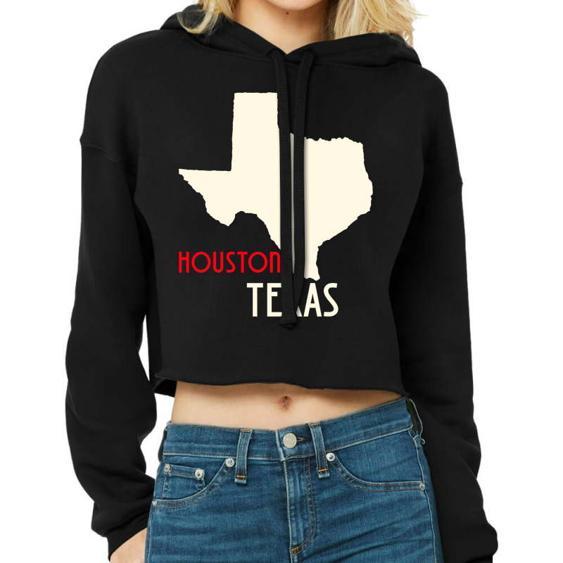 Represent Houston Cropped Hoodie by Kanmopsuk45 | Artistshot