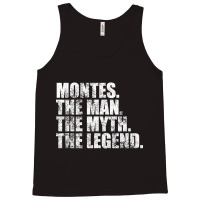 Montes Legend Montes Family Name Montes Last Name Montes Surname Monte Tank Top | Artistshot