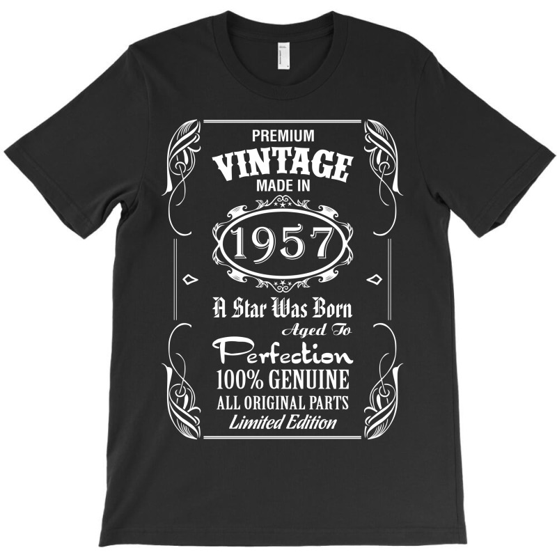 Premium Vintage Made In 1957 T-shirt | Artistshot