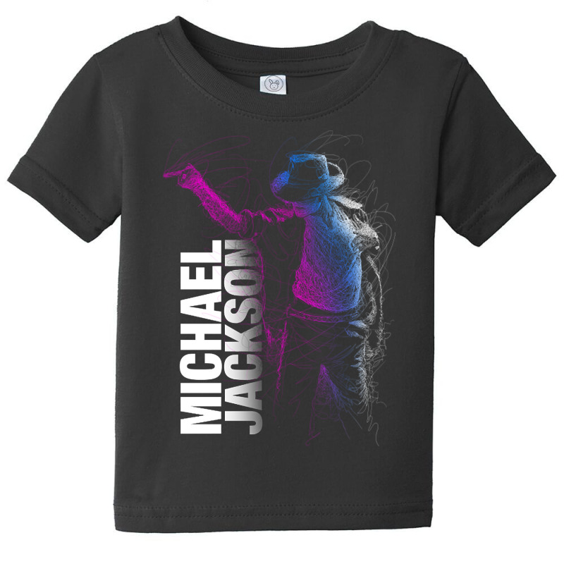 Michael Jackson Cyberpunk Scribble Art Baby Tee by Konlasa6638 | Artistshot