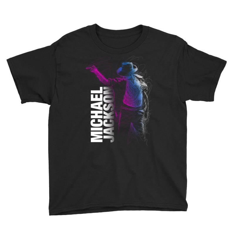 Michael Jackson Cyberpunk Scribble Art Youth Tee by Konlasa6638 | Artistshot