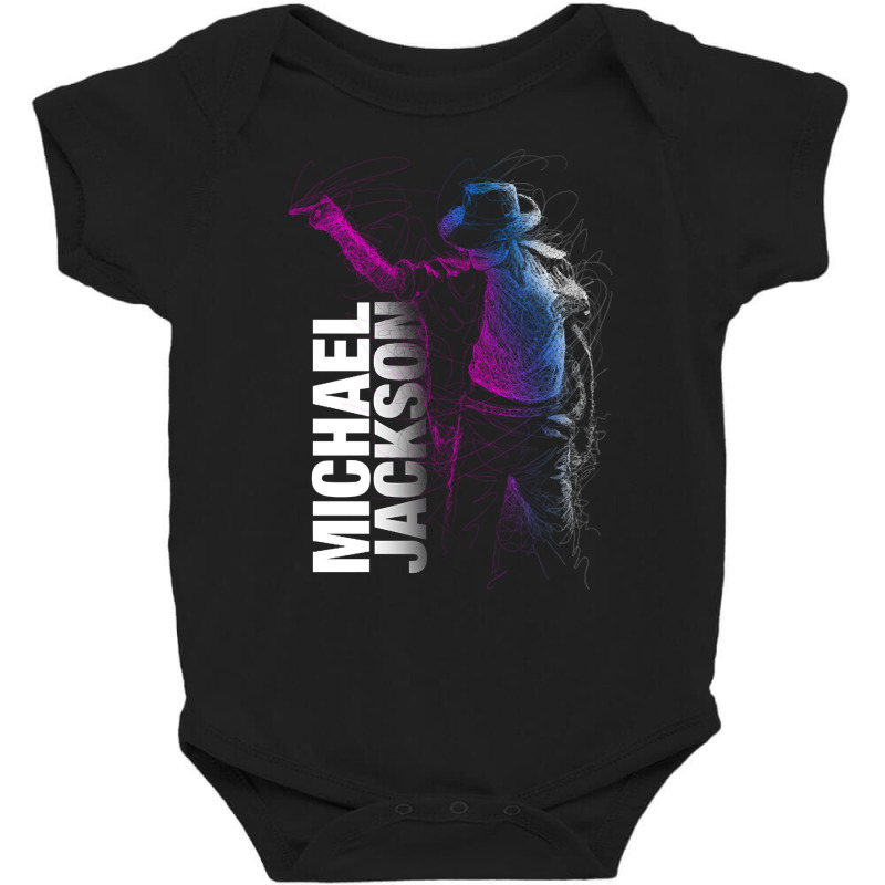 Michael Jackson Cyberpunk Scribble Art Baby Bodysuit by Konlasa6638 | Artistshot