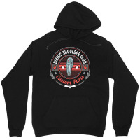 Bionic Shoulder Club Custom Parts Funny Shoulder Replacement Unisex Hoodie | Artistshot