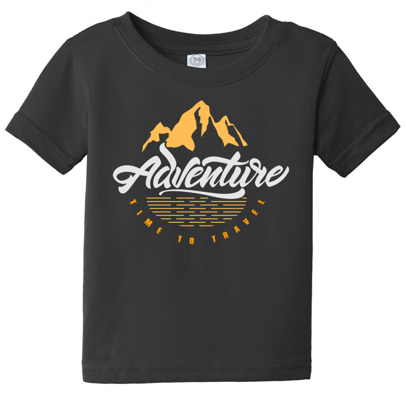 Advanture  Time To Travel Baby Tee by BLUEBUBBLE | Artistshot