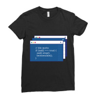 Funny Programming Coding Programmer Gift-yucub Ladies Fitted T-shirt | Artistshot