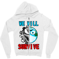 Survive Zipper Hoodie | Artistshot