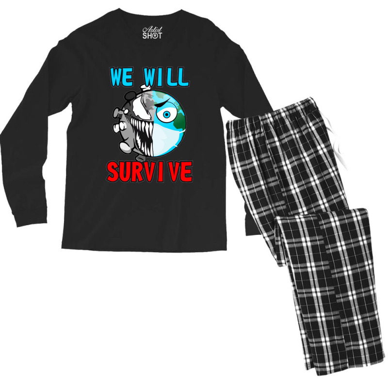 Survive Men's Long Sleeve Pajama Set | Artistshot