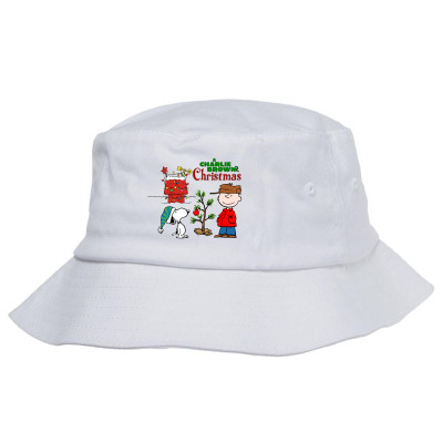 Peanuts Charlie Brown Christmas Bucket Hat Designed By Neset