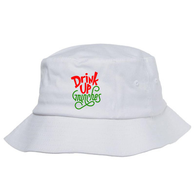 Drink Up Grinches Bucket Hat Designed By Tiococacola