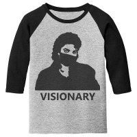 Michael Jackson Mask - Visionary Youth 3/4 Sleeve | Artistshot