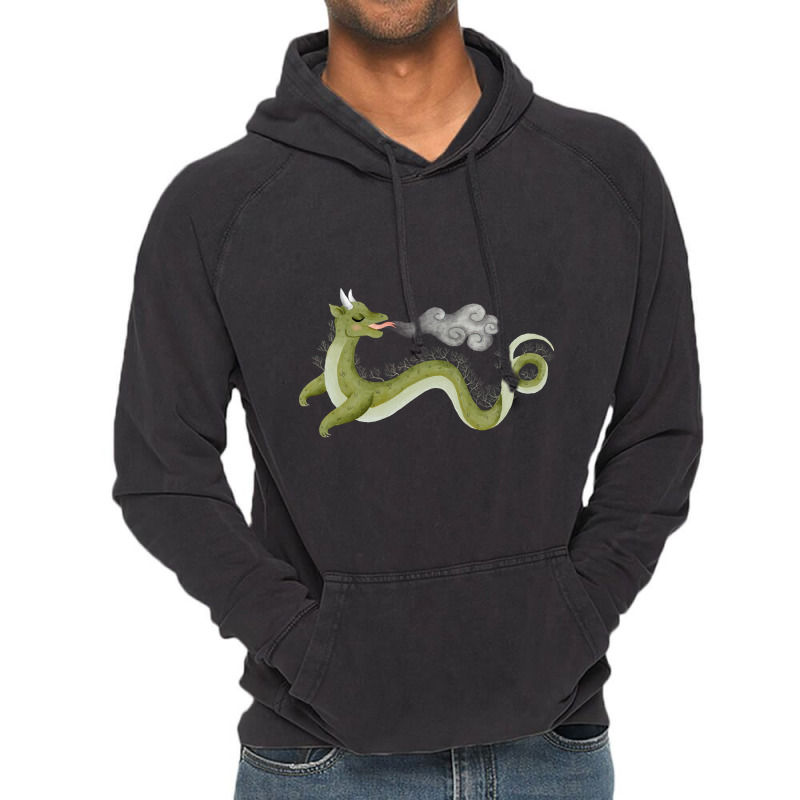 Dill Dragon Vintage Hoodie by Kenlofu52 | Artistshot