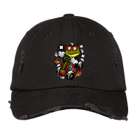 Frog Gokart Racer Vintage Cap | Artistshot