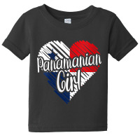 Womens Panama For Girl Panamanian Heart Flag For Women Panameña V Nec Baby Tee | Artistshot