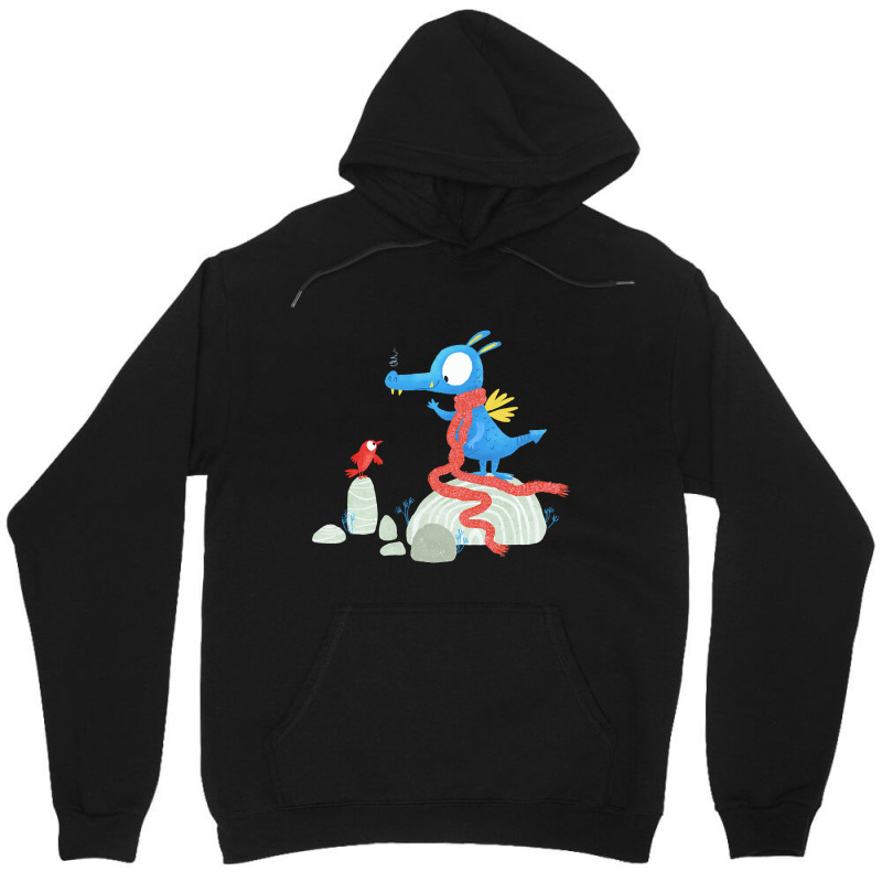 Dragon & Bird - Learn To Fly. Green Unisex Hoodie by Kenlofu52 | Artistshot