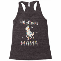 Malinois Mama Floral Dog Mom Love Tank Top Racerback Tank | Artistshot