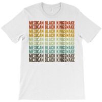 Mexican Black Kingsnake Retro T Shirt T-shirt | Artistshot