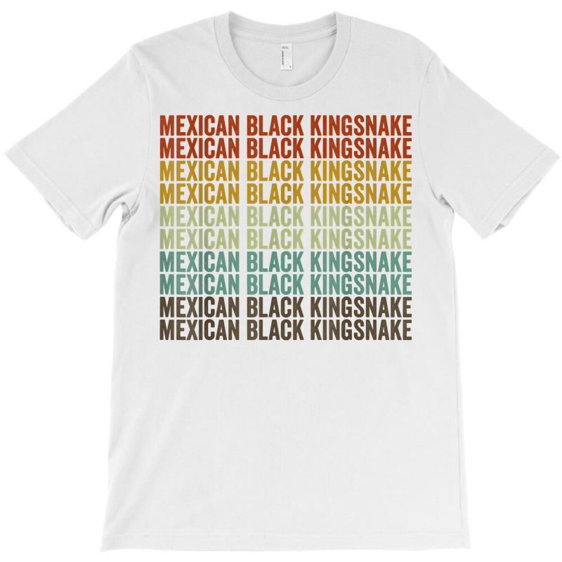 Mexican Black Kingsnake Retro T Shirt T-shirt | Artistshot