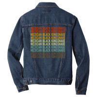 Mexican Black Kingsnake Retro T Shirt Men Denim Jacket | Artistshot