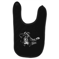 Michael Jackson Silhouette Art Baby Bibs | Artistshot