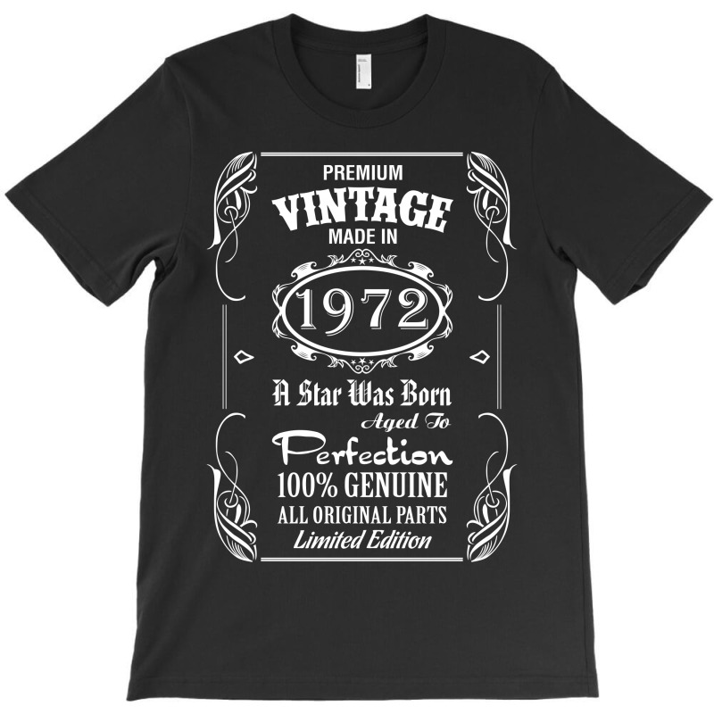 Premium Vintage Made In 1972 T-shirt | Artistshot