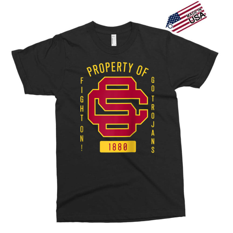 Usc Fight On! Sc Interlock Go Trojans Gold Cardinal Fill Exclusive T-shirt by Kandurip541 | Artistshot