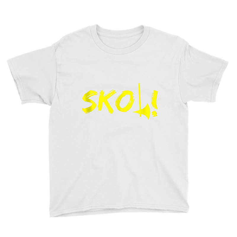 Skol Vikings Minnesota Axe Graphic Tank Top Youth Tee | Artistshot