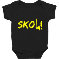 Skol Vikings Minnesota Axe Graphic Tank Top Baby Bodysuit | Artistshot