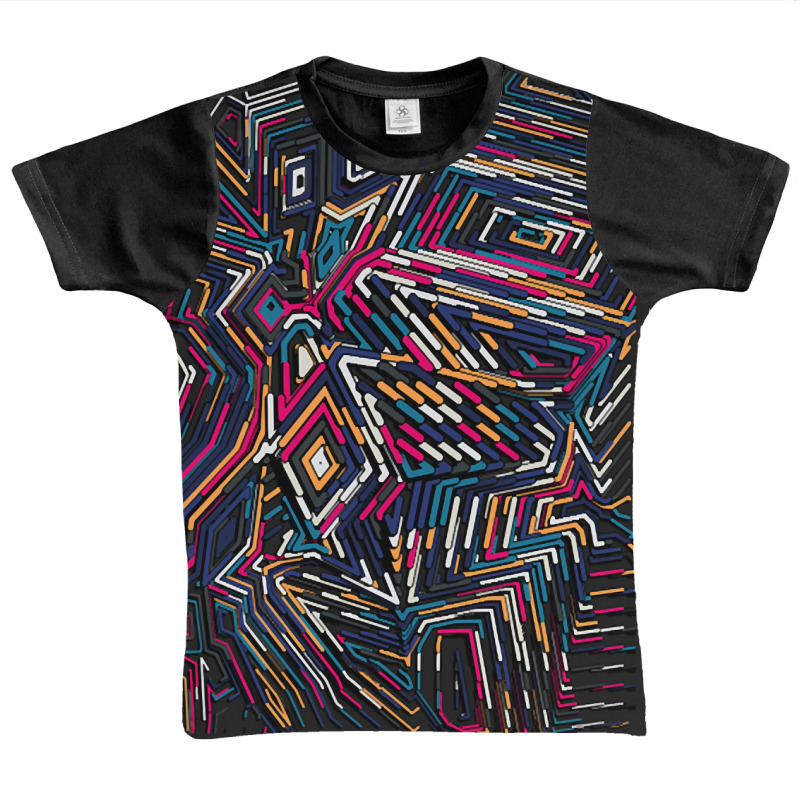 Generative R Code Graphic Youth T-shirt by fenderbendable | Artistshot