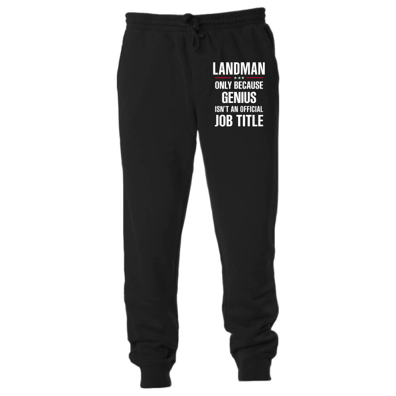 Gift For Genius Landman Unisex Jogger by thanchashop | Artistshot