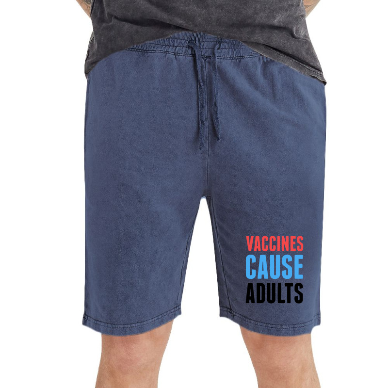 Vaccines Cause Adults Vintage Short by cm-arts | Artistshot