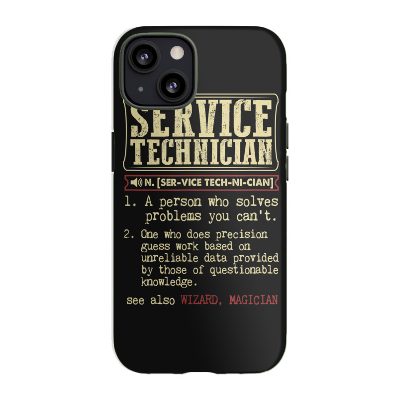 Service Technician Dictionary Term Iphone 13 Case | Artistshot