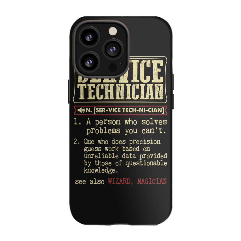 Service Technician Dictionary Term Iphone 13 Pro Case | Artistshot