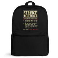 Service Technician Dictionary Term Backpack | Artistshot