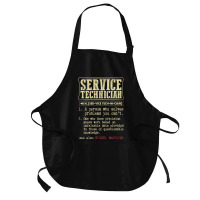 Service Technician Dictionary Term Medium-length Apron | Artistshot