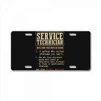 Service Technician Dictionary Term License Plate | Artistshot