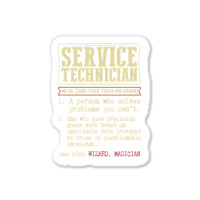 Service Technician Dictionary Term Sticker | Artistshot