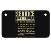 Service Technician Dictionary Term Motorcycle License Plate | Artistshot